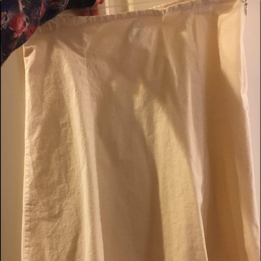 Gap Off-White Vintage Skirt